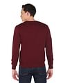 Arrow Sports Solid Crew Neck Sweat Shirt