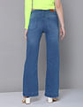 Flying Machine Women Bootcut Fit Stone Wash Jeans