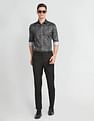 Arrow Abstract Print Cotton Shirt