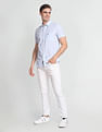 U.S. Polo Assn. Denim Co. Trebled Stripe Short Sleeve Shirt