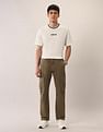 U.S. Polo Assn. Denim Co. Mid Rise Straight Fit Twill Cargos