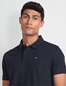 Arrow Sports Pure Cotton Solid Polo Shirt