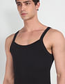 USPA Innerwear Round Neck Cotton I636 Vest - Pack Of 1