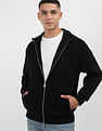 Calvin Klein Jeans Zip Up Mock Neck Sweater