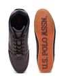 U.S. Polo Assn. Men Round Toe Solid Mason Sneakers
