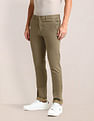 U.S. Polo Assn. Denver Slim Fit Textured Trousers