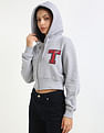 Tommy Hilfiger Regular-Fit Cotton Hooded Neck Zip-Front Sweatshirt