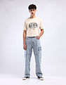 Flying Machine Cobain 90s Loose Fit Rinsed Jeans