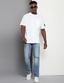 Calvin Klein Mix Media Relaxed T-Shirt