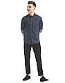 Flying Machine Slim Fit Printed Shirt