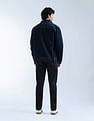 Flying Machine Slash Slim Tapered Fit Mid Rise Jeans