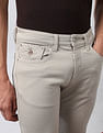 U.S. Polo Assn. Denim Co. Brandon Slim Tapered Fit White Jeans