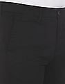 U.S. Polo Assn. Flat Front Solid Casual Trousers
