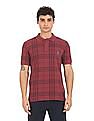 U.S. Polo Assn. Denim Co. Check Cotton Pique Polo Shirt