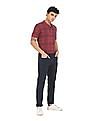 U.S. Polo Assn. Denim Co. Check Cotton Pique Polo Shirt