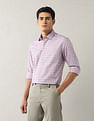 Arrow Glen Checked Manhattan Slim Fit Shirt