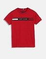 Tommy Hilfiger Kids Boys Logo Regular-Fit Cotton T-Shirt