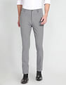 Arrow Newyork Jackson Super Slim Fit Heathered Trousers