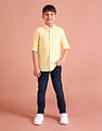 U.S. Polo Assn. Kids Boys Button Down Striped Shirt