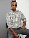Calvin Klein Madras Check Casual Shirt