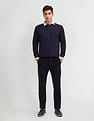 Arrow Solid Regular Fit Sweatshirt