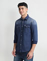 U.S. Polo Assn. Denim Co. Slim Fit Washed Shirt