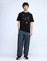 Flying Machine Cobain Loose Fit Mid Rise Cargos