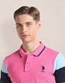 U.S. Polo Assn. Colour Block Slim Polo Shirt