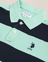 U.S. Polo Assn. Pique Striped Polo Shirt