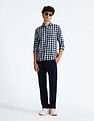 Flying Machine Shepherd Check Cotton Shirt