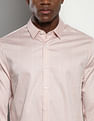 Calvin Klein Sateen Windowpane Check Shirt