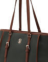 U.S. Polo Assn. Millie Monogram Tote Bag