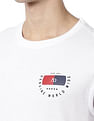 AD by Arvind Crew Neck Solid Cotton T-Shirt