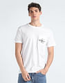 Calvin Klein Sustainable Monogram Pocket T-Shirt