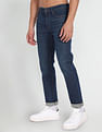 Flying Machine Slim Tapered Fit Dark Wash Jeans
