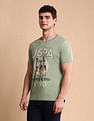 U.S. Polo Assn. Denim Co. Graphic Printed Muscle Fit T-Shirt