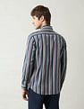 Arrow Sport Vertical Striped Slim Fit Shirt