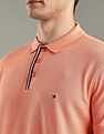 Tommy Hilfiger Solid Regular-Fit Cotton Polo Shirt