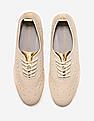 Cole Haan Women Beige ØriginalGrand Stitchlite Wingtip Oxford Sneakers