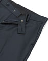 Arrow Patterned Weave Hudson Tailored Fit Trousers