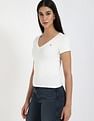 Tommy Hilfiger Solid Slim-Fit Cotton T-Shirt