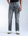 Flying Machine Freddie Slim Straight Fit Whiskered Jeans