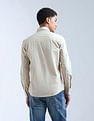 Flying Machine Solid Regular Fit Color Of Home Shirt