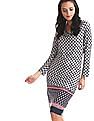 U.S. Polo Assn. Women Long Sleeve A-Line Dress