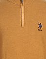 U.S. Polo Assn. High Neck Solid Sweater