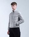 Flying Machine Solid Nylon Puffer Jacket