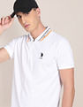 U.S. Polo Assn. Pure Cotton Solid Polo Shirt
