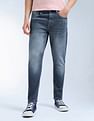 Flying Machine Mid Rise Mankle Relaxed Tapered Fit Jeans