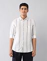 U.S. Polo Assn. Denim Co. Vertical Striped Poplin Regular Fit Shirt