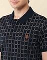 U.S. Polo Assn. Brand Printed Gold Cup Polo Shirt